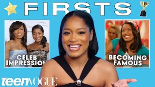 Keke Palmer Remembers Her "Firsts" | Teen Vogue