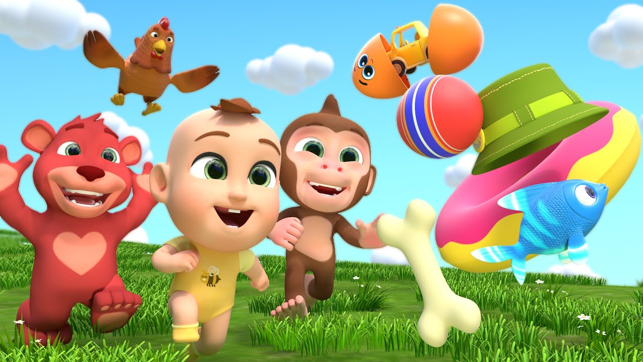 Eeny Meeny Miny Moe Animal Friends Fun | Baby Songs & Nursery Rhymes Eeny Meeny Miny Moe Animal Friends Fun | Baby Songs & Nursery Rhymes