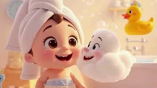 Kids Zone Bath Time Song For Kids Fun Bubbles & Splashing Nursery Rhymes For Toddlers