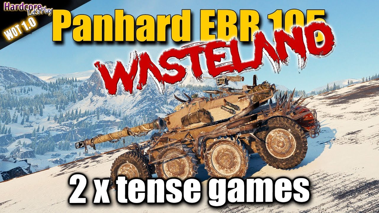 tank games for xbox one WoT: Panhard EBR 105 - Tense games, Wasteland style, World of Tanks