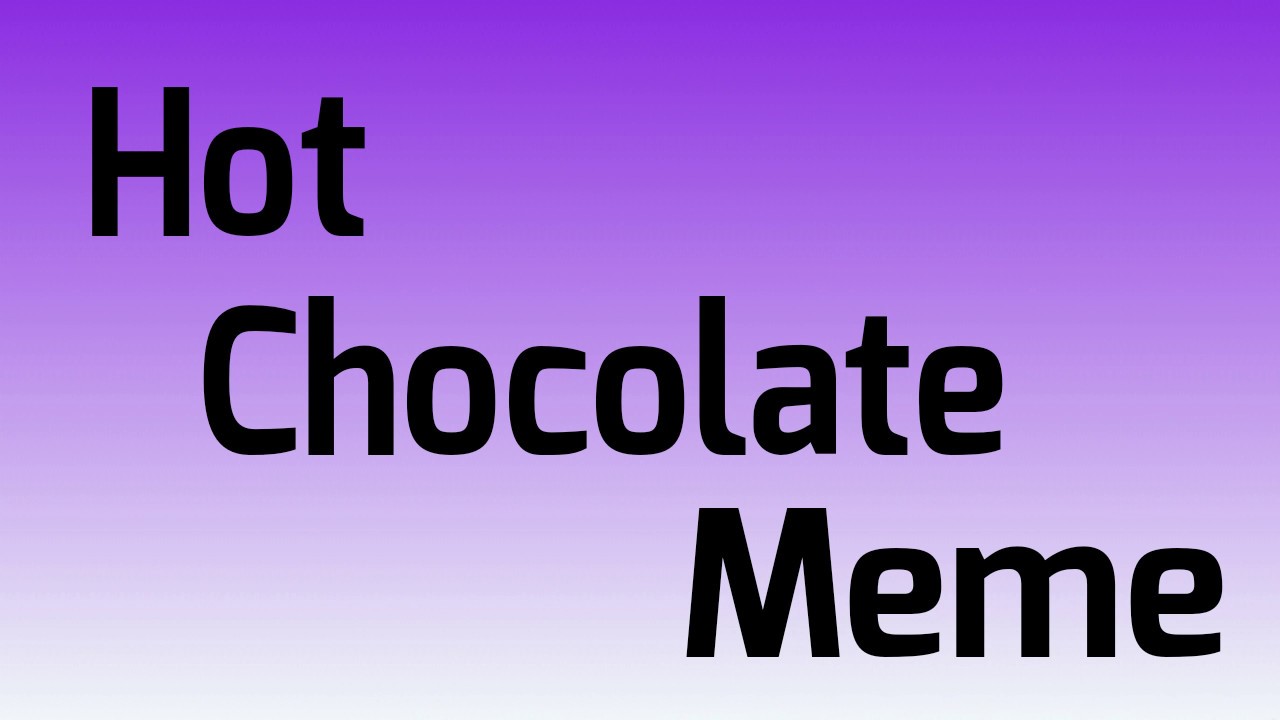 Hot Chocolate Meme | Gacha Life - YouTube