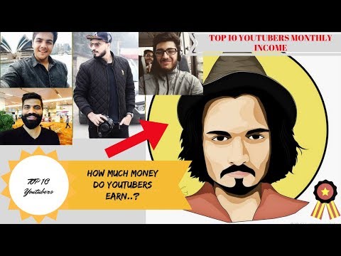 top-10-highest-paid-youtubers-in-india-2017-||-monthly-income