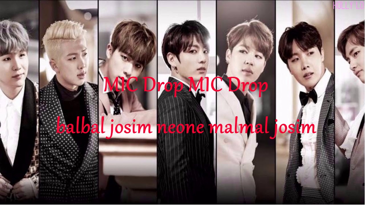 Bts mic drop lyrics english lopezusb
