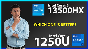 INTEL Core i5 13500HX vs INTEL Core i7 1250U Technical Comparison
