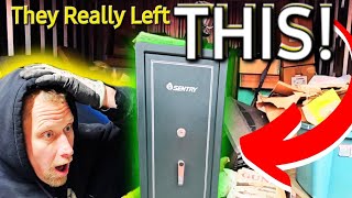 $1,600 for GUN SAFE? ~ Storage unit LOADED w/ CASH$