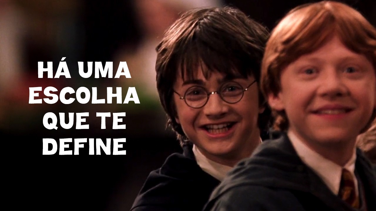 Há uma ESCOLHA que te DEFINE - com Harry Potter e a CÂMARA SECRETA