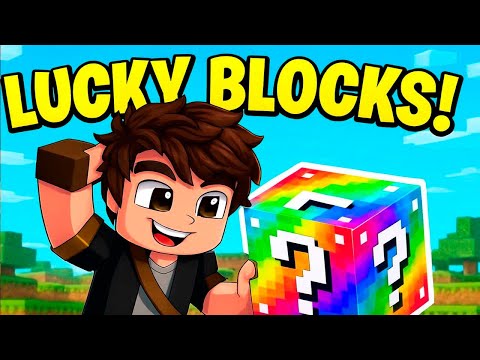 MELHOR LUCKY BLOCK COM +710 DROPS NO MINECRAFT - Super Furious Lucky Block - Como baixar e Instalar