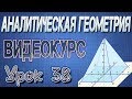 Кривые второго порядка: гипербола и парабола (основные формулы). Аналитическая геометрия #38