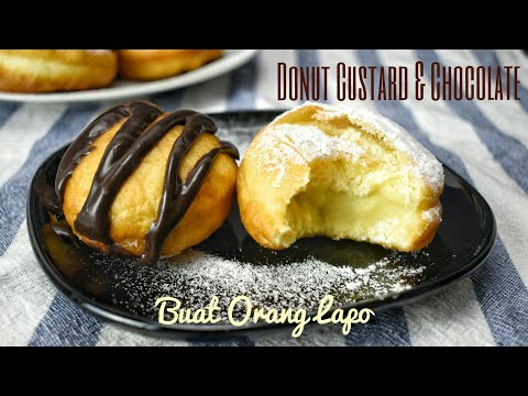 Donut Custard Chocolate Youtube