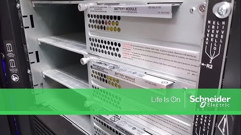Replacing SYBT2 Battery Module on APC Symmetra RM 6kVA UPS | Schneider Electric Support
