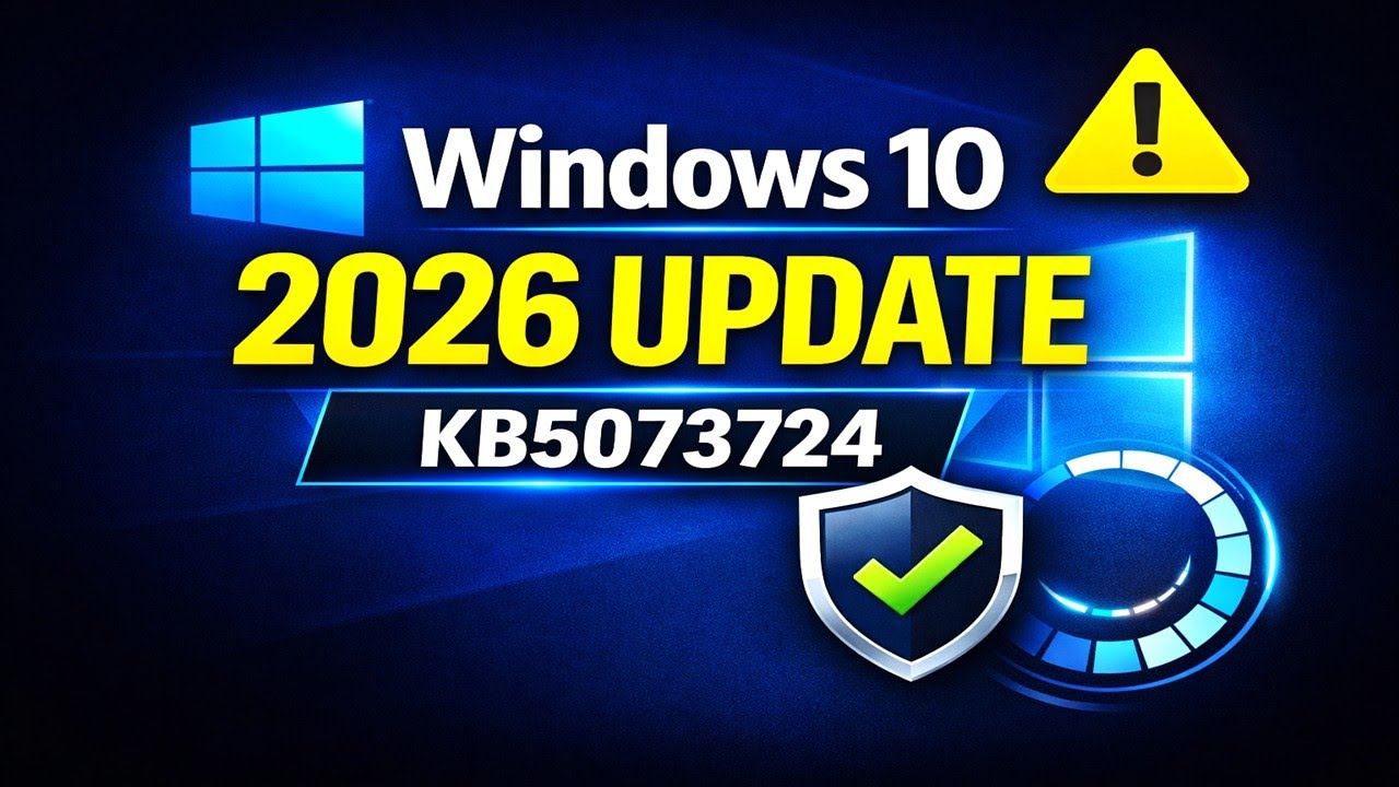 Windows 10 KB5073724 January 2026 Update Explained | ESU, Secure Boot ...