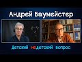 Философ Андрей Баумeйстер в передаче &quot;Детский недетский вопрос&quot;. Грядет &quot;век великого мычания&quot;.