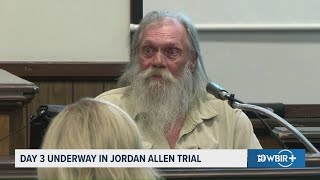 Jordan Allen Trial: Bill Cole gets emotional when asked if he killed his wife, grandson