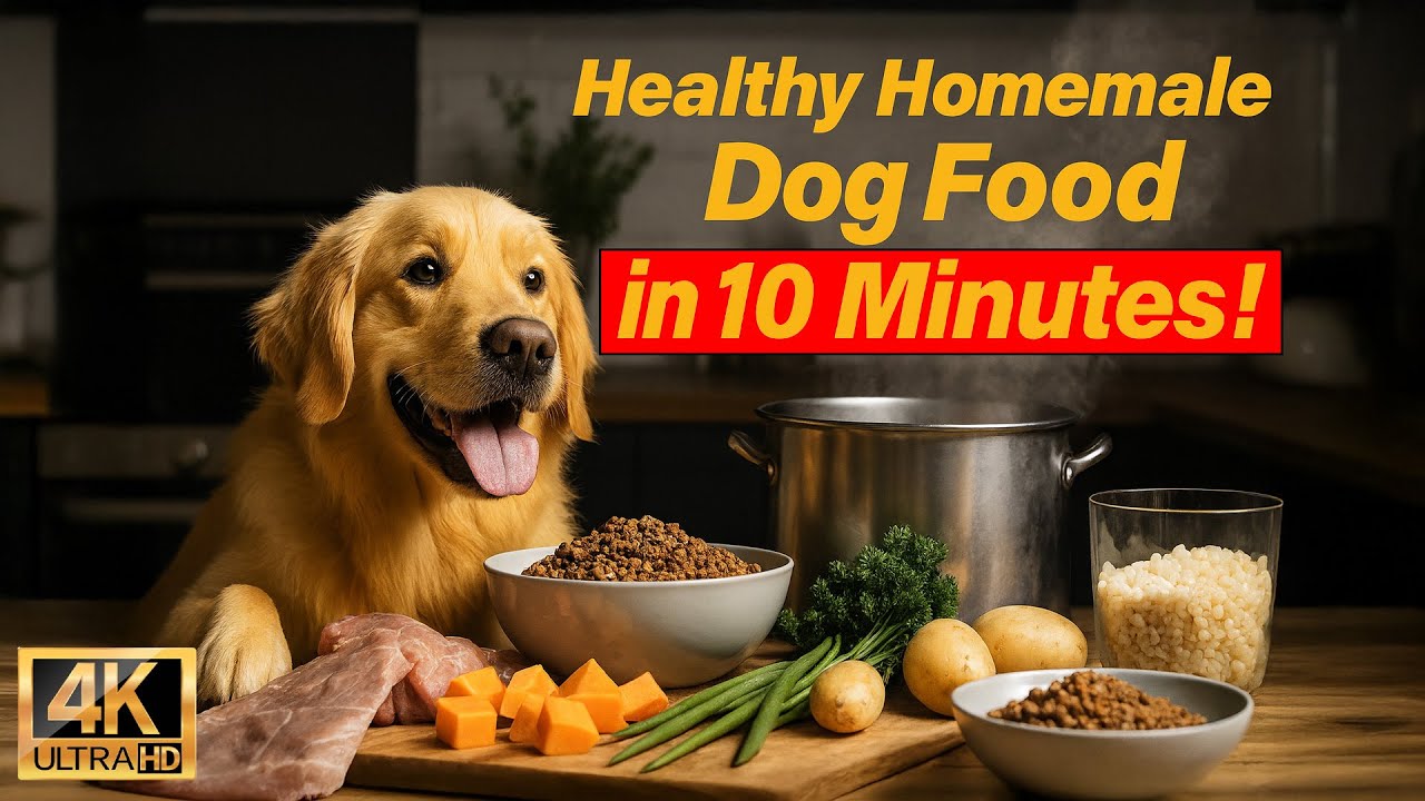 10Minute Homemade Dog Food Recipe That Adds Years to Your Dog’s Life