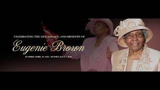 Eugenie Brown Going Home Service