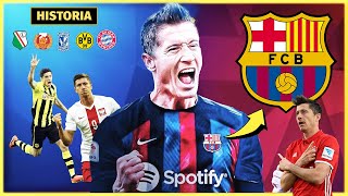 Robert LEWANDOWSKI 🇵🇱⚽ The Legend of the New Barça Idol ❤️💙