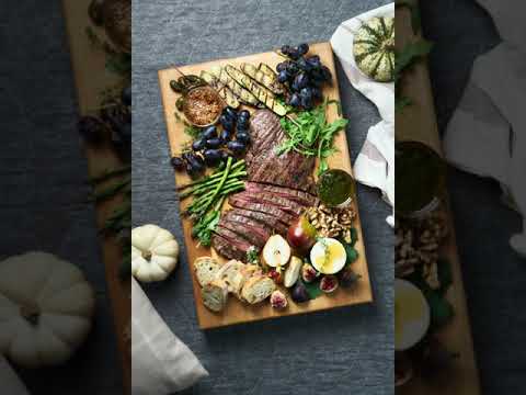 True Aussie Beef & Lamb Food TV Commercial Grazing board with Aussie grassfed flank steak