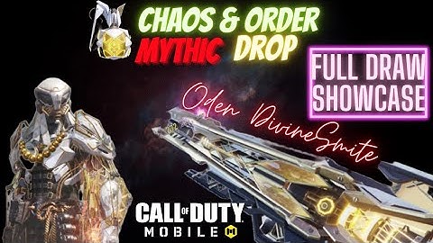 CHAOS & ORDER MYTHIC DROP REDUX | MYTHIC ODEN DIVINE SMITE | PROPHET ARBITER I LEGENDARY NADE | CODM