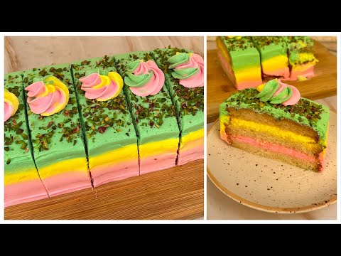 Super Soft Cassata Pastry In Kadai | No Egg, No Oven Cassata Pastry | New Cake Recipe |Cassata Cake | Anyone Can Cook with Dr.Alisha