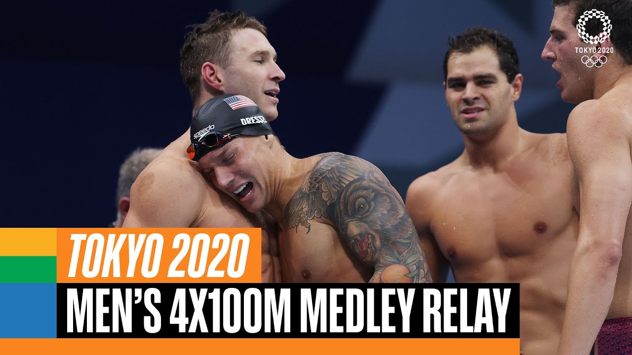 Swimming Mens 4x100m Medley Relay Final  Tokyo 2020 Replays