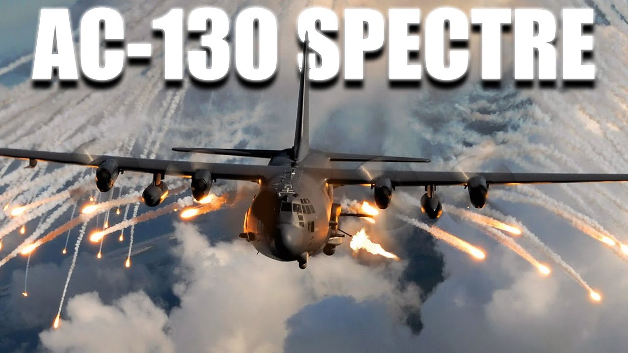 Sitting In The Gunners Seat Of The AC-130 SPECTRE GUNSHIP