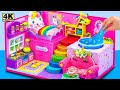 Make Miniature Unicorn House with Bedrooom, Bathroom, Kitchen and Pool for Pet | DIY Miniature House