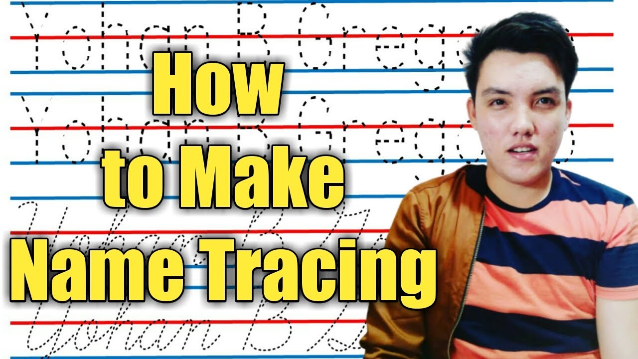 how-to-make-name-tracing-tagalog-2020-youtube