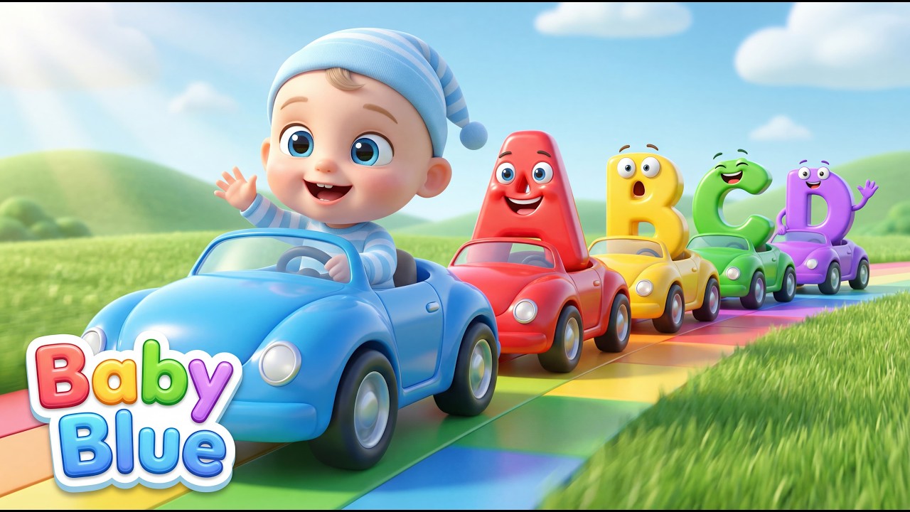 Песенка про алфавит для детей | Изучаем алфавит для детей – Baby Blue 🌈✨