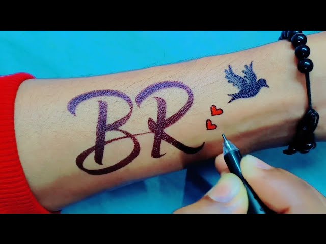 Pin by rohit sonkar on brother tattooz | Hand tattoos for girls, Letter b  tattoo, Letter k tattoo