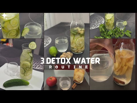 Detox Waters Are Not Only For Summer! Try These 3 Recipes All Year Long.