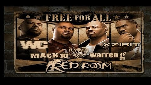 Def jam fight for ny - WC vs Mack 10 vs Warren g vs Xzibit (Red Room) (Hard)
