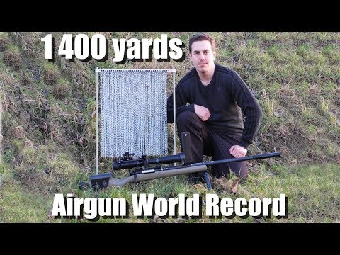 1400 Yards Previous Airgun World Record with Altaros M24 (2019-2023)