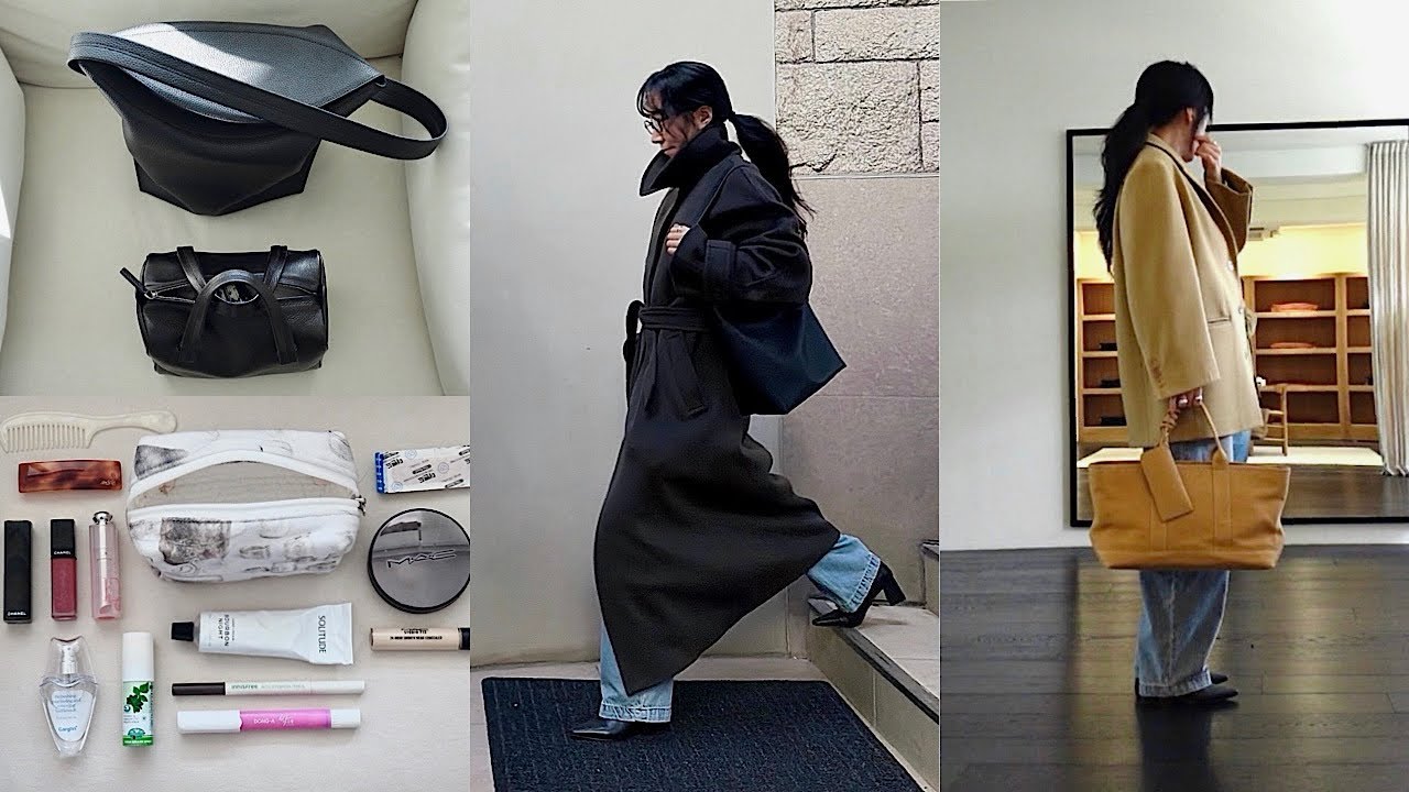 새 가방과 왓츠인마이백💼 | lfm 숄더백 | 악토브헤 | 문달 | 르에떼 | h8 | 시즌오프 | 에토스 | 게드 | 데일리룩 | 봄옷코디 | 쇼핑하울 | 한남동 나들이