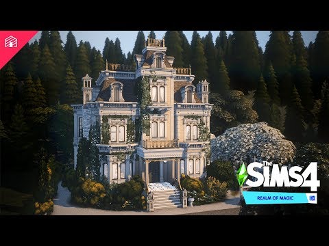 The Sims 4: Realm of Magic | Canyon Mansion