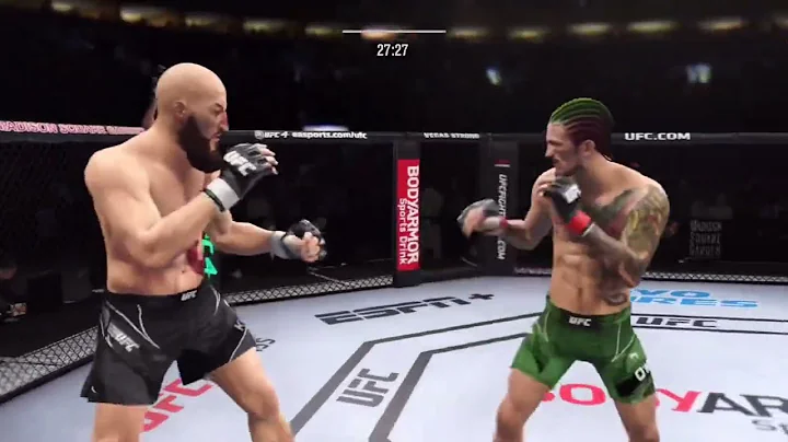 Sean O’Malley vs. Kratos - EA Sports UFC 4 - Epic Fight