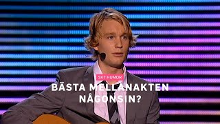 Melodifestivalen 2008: Björn Gustafsson sjunger till Carina Berg