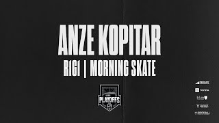 Forward Anze Kopitar | 04.22 LA Kings Hold Morning Skate Ahead Of Game 1 in EDM | Media