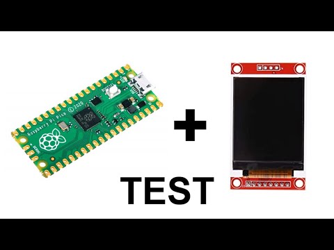 PANTALLA TFT ST7735 CON RASPBERRY PI PICO - TEST