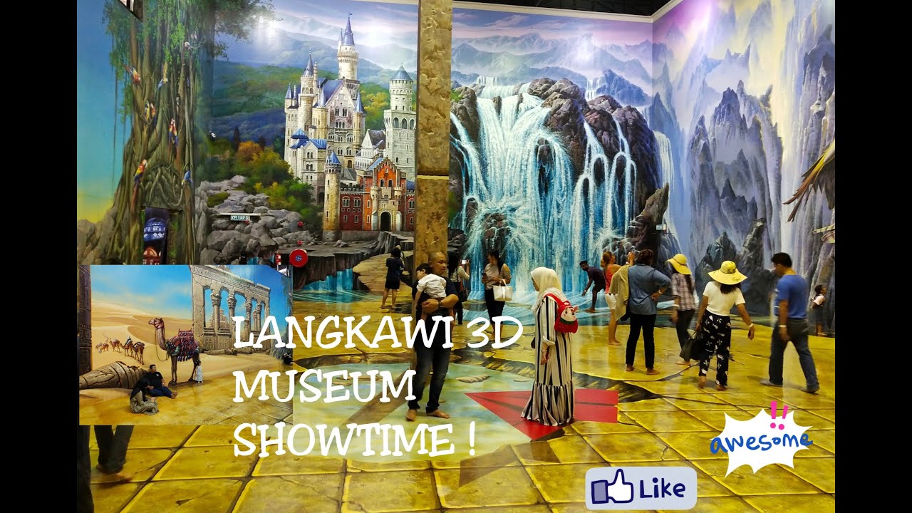 LANGKAWI 3D MUSEUM ART IN PARADISE "Best Genie In A Bottle Showtime" 