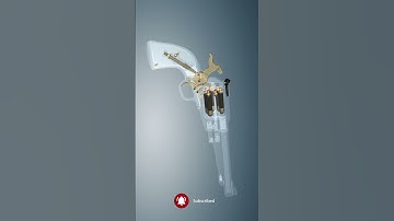 Ruger Army Firing in Slow Motion 🔥 | 3D Animation Breakdown