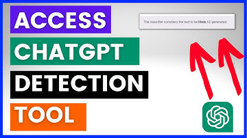 How To Access ChatGPT Content Detection Tool?