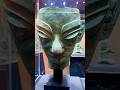 Flat-topped Bronze Head (Missing its Crown),from "The Ancient Shu Art of Sanxingdui Exhibition"