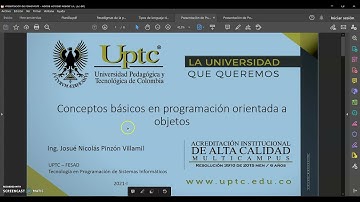 Conceptos Básicos POO - Fundamentos Programación - UPTC