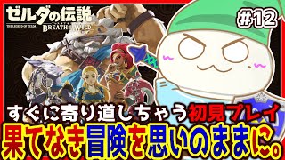 【#ゼルダの伝説ブレスオブザワイルド 】思いのままに冒険するオオサンショウウオ #12【両生類系人外VTuber/半崎ウイネコ】【BotW/ブレワイ】