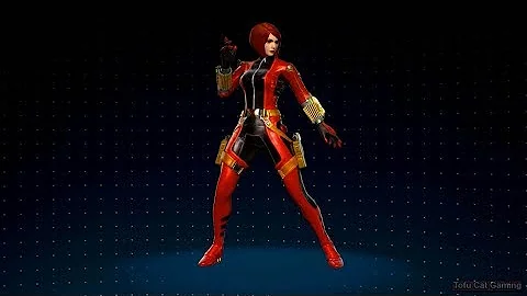 Black Widow ALL SUPER MOVES, Profile with 3D Model View, All Voice Clips and Extended Theme