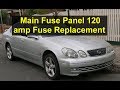 Main power alternator fuse breaker replacement in Lexus, Toyota, etc. - VOTD