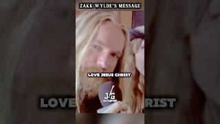 Zakk Wylde Gives Practical Message for Everyone 💯