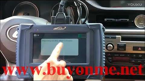 How to use Lonsdor K518ISE Key Programmer to back up eeprom data for Toyota All Key Lost?