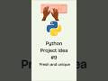 Python Mini Project Idea #10 : Terminal Typing Speed Test ⌨️ | Beginner Friendly #shorts