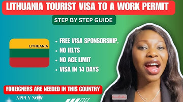KOM NAAR LITOUWEN MET EEN TOERISTENVISUM EN WISSEL HET OM IN EEN WERKVERGUNNING / STAP VOOR STAP ...